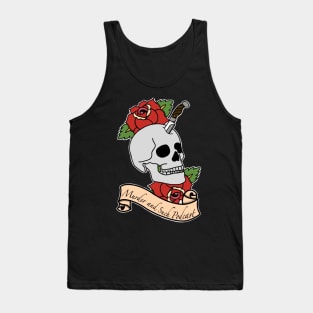 Memento Mori (DARK SHIRT - BACK ONLY) Tank Top